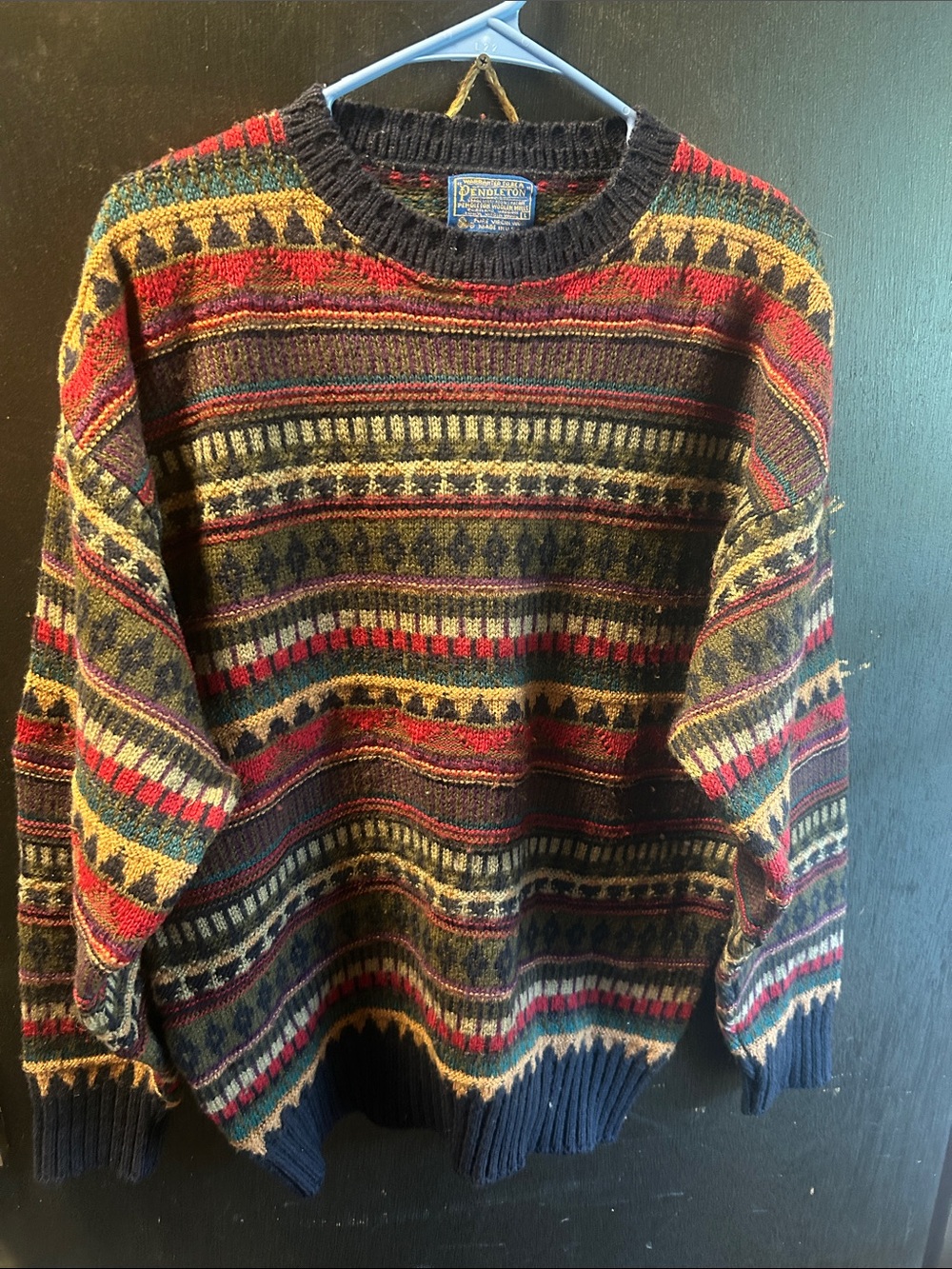 Pendleton Men's Multicolor Fair Isle Crewneck Sweater -